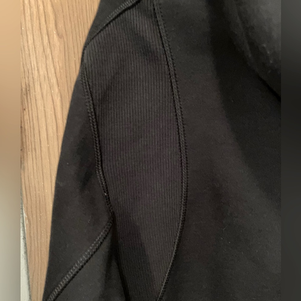 Men’s small VRCT “Team Adidas” hoodie, black with white text - Picture 3 of 5